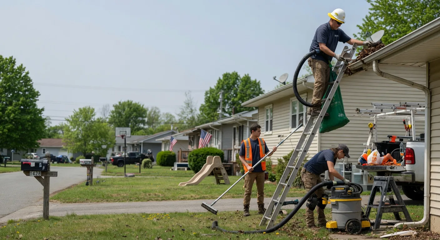 Gutter Installation in East Fultonham, OH near me